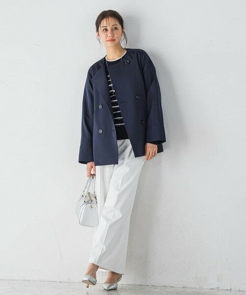 新作★新品◾️ユナイテッドアローズ 洗濯機で洗える！夏 サマージャケット ネイビー 爽やかに、働く。「選び」で変わる夏がある｜UNITED ARROWS