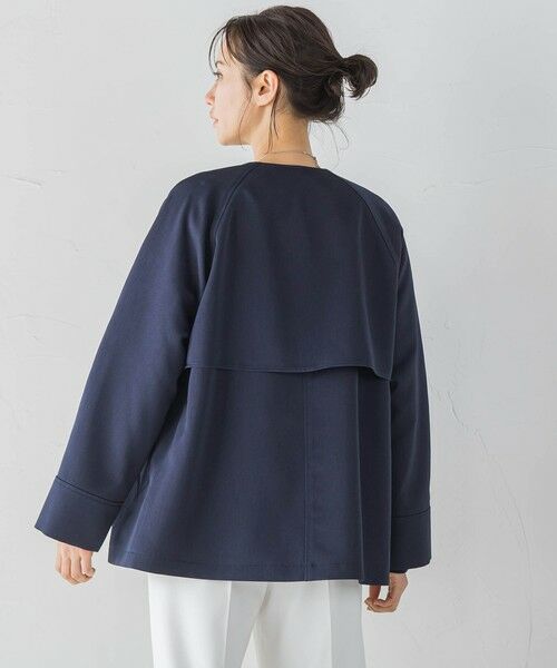 セール】 防シワノーカラージャケット≪洗濯機で洗える