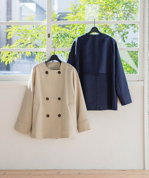 LAUTREAMONT / ロートレアモン テーラードジャケット | 防シワノーカラージャケット≪洗濯機で洗える≫ | 詳細9