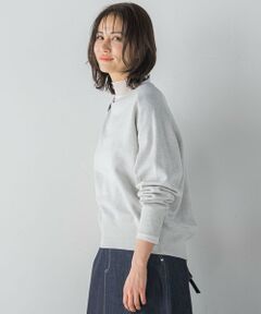 LAUTREAMONT / ロートレアモン カットソー | ラメ混裏パイルプルオーバー≪洗濯機で洗える≫