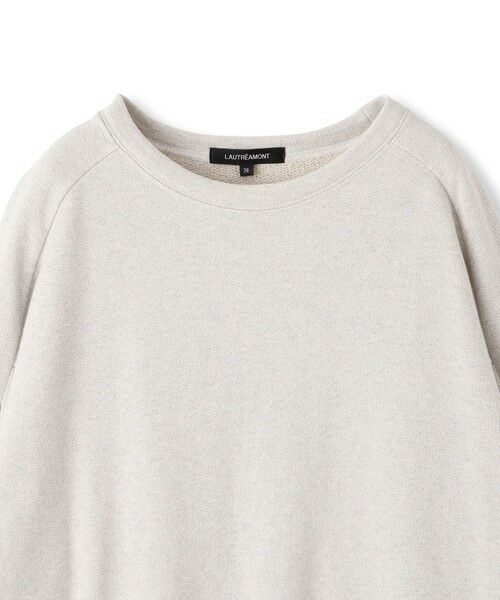 LAUTREAMONT / ロートレアモン カットソー | ラメ混裏パイルプルオーバー≪洗濯機で洗える≫ | 詳細7