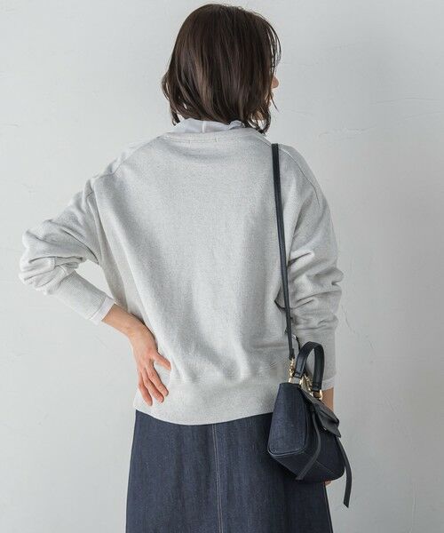 LAUTREAMONT / ロートレアモン カットソー | ラメ混裏パイルプルオーバー≪洗濯機で洗える≫ | 詳細1