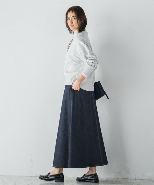 LAUTREAMONT / ロートレアモン カットソー | ラメ混裏パイルプルオーバー≪洗濯機で洗える≫ | 詳細4