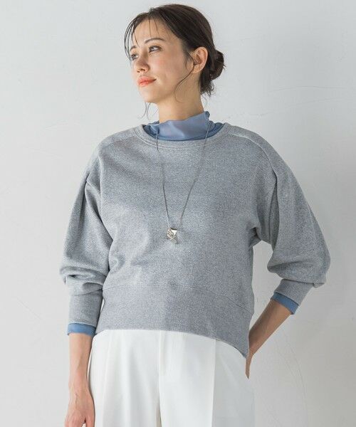 LAUTREAMONT / ロートレアモン カットソー | ラメ混裏パイルプルオーバー≪洗濯機で洗える≫ | 詳細12