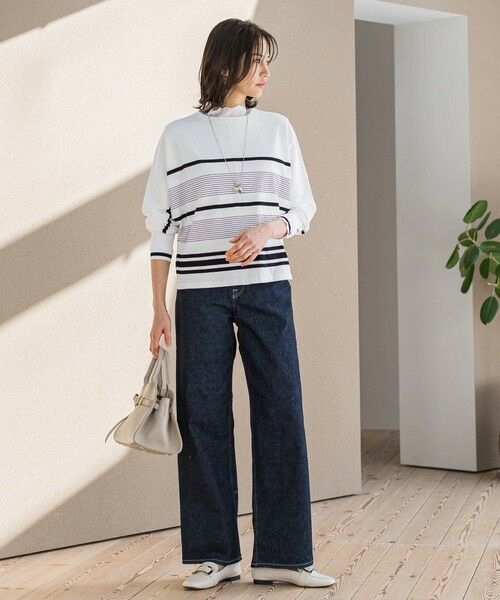 LAUTREAMONT / ロートレアモン カットソー | ストレッチオーガンジーカットソー≪洗濯機で洗える≫ | 詳細7