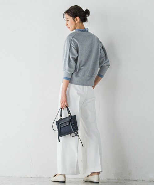 LAUTREAMONT / ロートレアモン カットソー | ストレッチオーガンジーカットソー≪洗濯機で洗える≫ | 詳細18