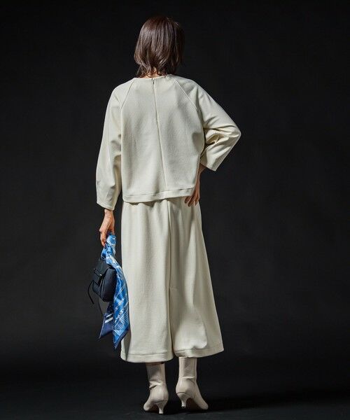 LAUTREAMONT / ロートレアモン カットソー | フォルムスリーブカットソー≪セットアップ対応/洗濯機で洗える≫ | 詳細3