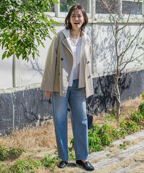 LAUTREAMONT / ロートレアモン カットソー | フォルムライトジップパーカー≪洗濯機で洗える≫ | 詳細4