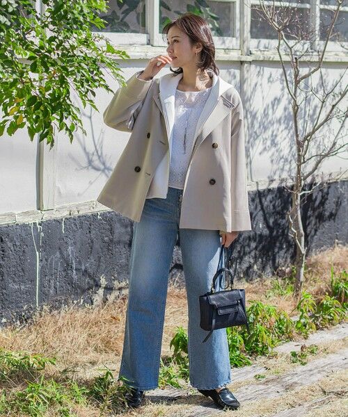 LAUTREAMONT / ロートレアモン カットソー | フォルムライトジップパーカー≪洗濯機で洗える≫ | 詳細5