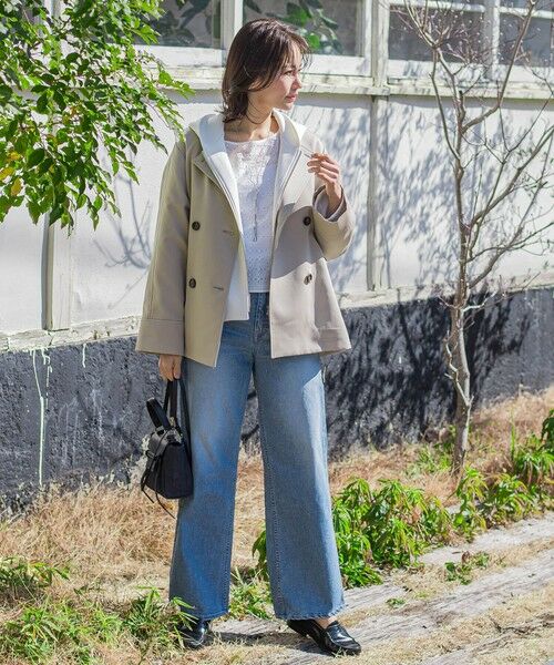 LAUTREAMONT / ロートレアモン カットソー | フォルムライトジップパーカー≪洗濯機で洗える≫ | 詳細6