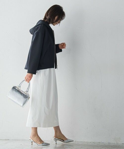 LAUTREAMONT / ロートレアモン カットソー | フォルムライトジップパーカー≪洗濯機で洗える≫ | 詳細13