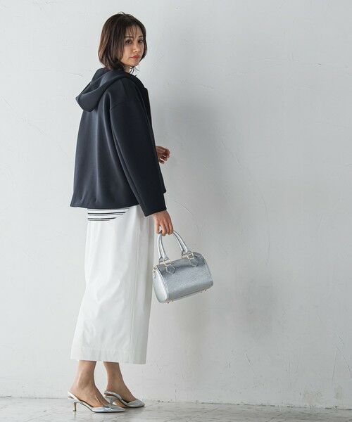 LAUTREAMONT / ロートレアモン カットソー | フォルムライトジップパーカー≪洗濯機で洗える≫ | 詳細14