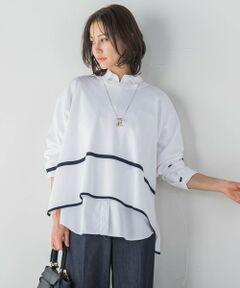 LAUTREAMONT / ロートレアモン ニット・セーター | 艶感ボーダーニット≪手洗い可能≫