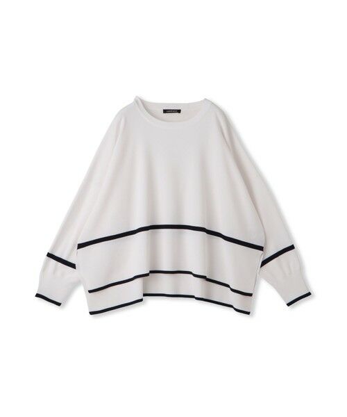 LAUTREAMONT / ロートレアモン ニット・セーター | 艶感ボーダーニット≪手洗い可能≫ | 詳細7