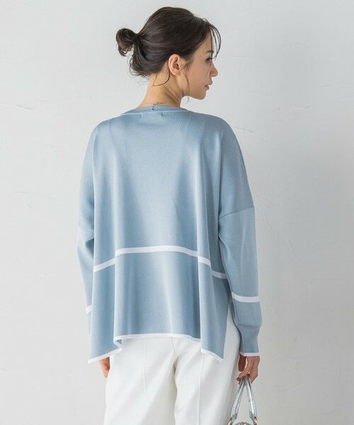 LAUTREAMONT / ロートレアモン ニット・セーター | 艶感ボーダーニット≪手洗い可能≫ | 詳細16