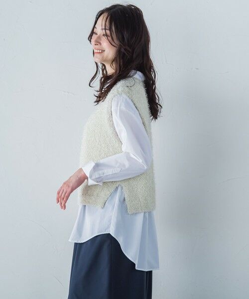 【メーテル999 】Blumarine レモンプリント 半袖ニット セール】半袖シアーラメサマーニット（ニット/セーター）｜RANAN