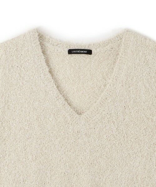LAUTREAMONT / ロートレアモン ニット・セーター | フェザーベストニット≪手洗い可能≫ | 詳細2