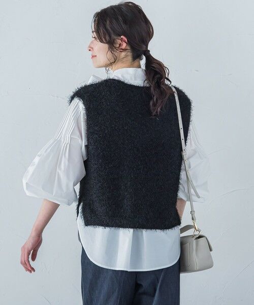 LAUTREAMONT / ロートレアモン ニット・セーター | フェザーベストニット≪手洗い可能≫ | 詳細11