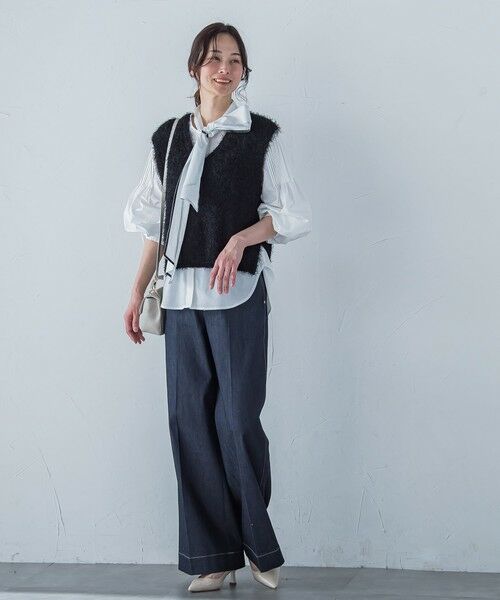 LAUTREAMONT / ロートレアモン ニット・セーター | フェザーベストニット≪手洗い可能≫ | 詳細12