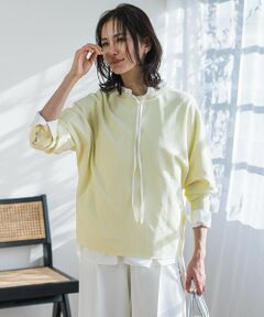 LAUTREAMONT / ロートレアモン ニット・セーター | 袖ボタンドルマンニット≪手洗い可能≫