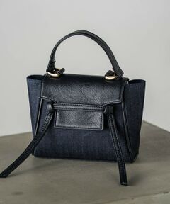 LAUTREAMONT / ロートレアモン その他小物 | デニムコンビミニバッグ