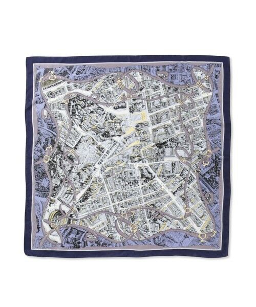 LAUTREAMONT / ロートレアモン マフラー・ショール・スヌード・ストール | マップベルトカラーシルクスカーフ | 詳細3