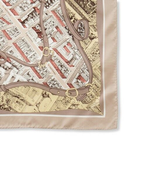 LAUTREAMONT / ロートレアモン マフラー・ショール・スヌード・ストール | マップベルトカラーシルクスカーフ | 詳細6