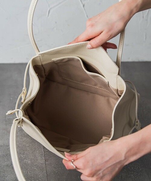 LAUTREAMONT / ロートレアモン その他小物 | 【WEB限定】<STORY.>2WAYフォルムレザーハンドバッグ | 詳細3