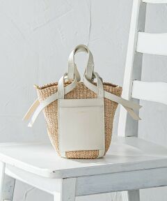 LAUTREAMONT / ロートレアモン その他小物 | 【VIOLAd'ORO】アバカ製 レザーポケットトート MIRO/ V-8624