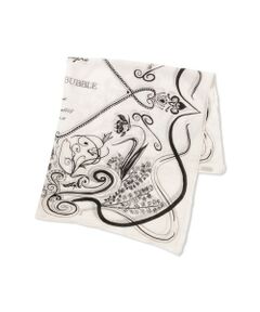 LAUTREAMONT / ロートレアモン マフラー・ショール・スヌード・ストール | 【manipuri】インドコットンシルクストール バブル/ガーデン