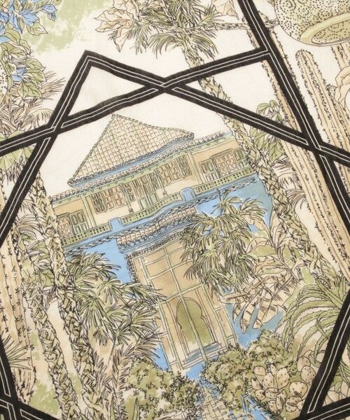 LAUTREAMONT / ロートレアモン マフラー・ショール・スヌード・ストール | 【manipuri】インドコットンシルクストール バブル/ガーデン | 詳細3