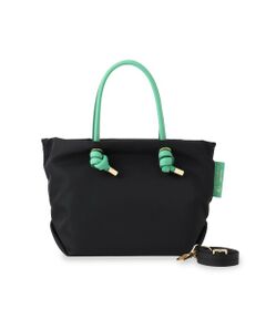 LAUTREAMONT / ロートレアモン その他小物 | 【VIOLAd'ORO】ノットハンドルナイロントート BIANCA / V-2174