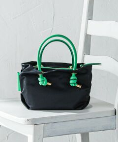 LAUTREAMONT / ロートレアモン その他小物 | 【WEB限定】【VIOLAd'ORO】ノットハンドルナイロントートXS BIANCA / V-2197