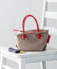 LAUTREAMONT / ロートレアモン その他小物 | 【WEB限定】【VIOLAd'ORO】ノットハンドルナイロントートXS BIANCA / V-2197