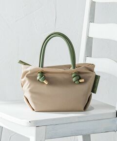 LAUTREAMONT / ロートレアモン その他小物 | 【WEB限定】【VIOLAd'ORO】ノットハンドルナイロントートXS BIANCA / V-2197