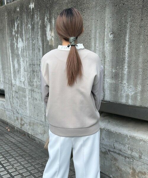 LAUTREAMONT / ロートレアモン テーラードジャケット | 【WEB限定】チュールスリーブブルゾン | 詳細3