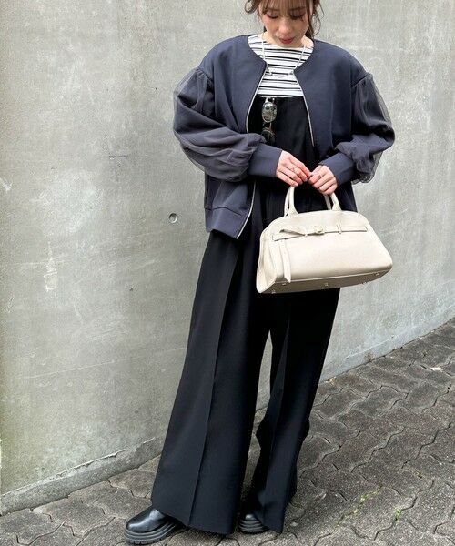 LAUTREAMONT / ロートレアモン テーラードジャケット | 【WEB限定】チュールスリーブブルゾン | 詳細12