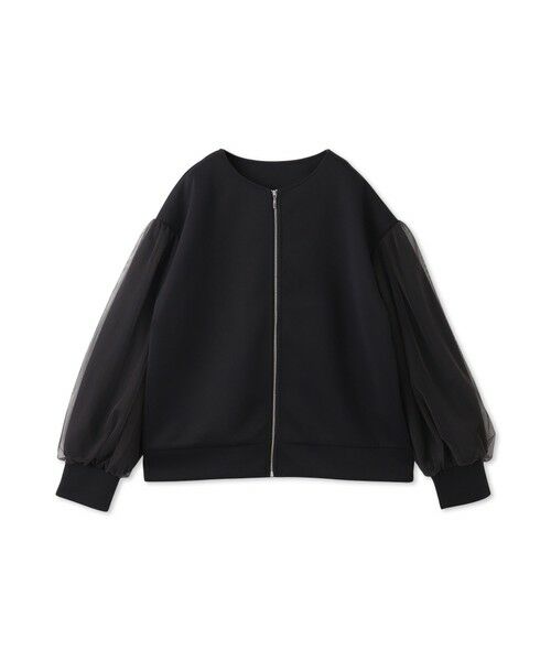 LAUTREAMONT / ロートレアモン テーラードジャケット | 【WEB限定】チュールスリーブブルゾン | 詳細13