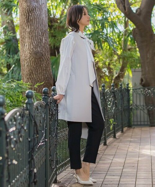 LAUTREAMONT / ロートレアモン ダウンジャケット・ベスト | クリーンシンプルロングジレ≪手洗い可能≫ | 詳細5