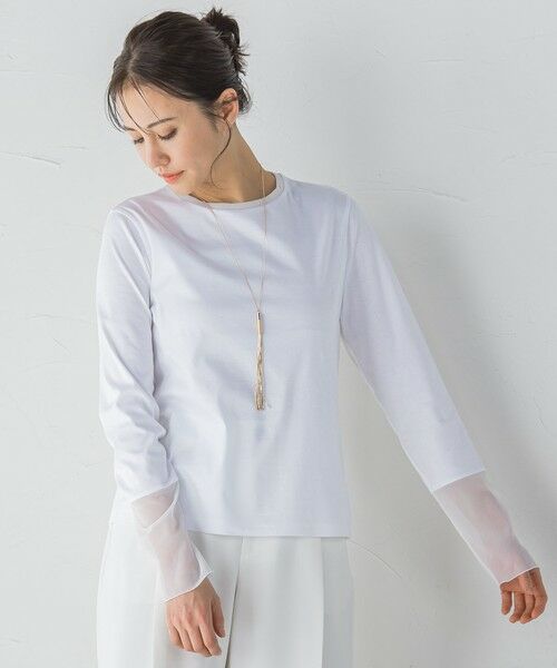 LAUTREAMONT / ロートレアモン カットソー | 【一部店舗限定販売】スムースカットソー≪洗濯機で洗える≫ | 詳細1