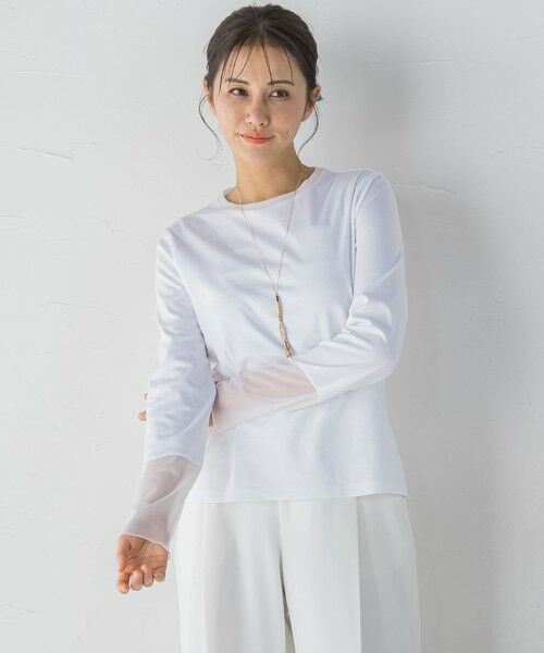 LAUTREAMONT / ロートレアモン カットソー | 【一部店舗限定販売】スムースカットソー≪洗濯機で洗える≫ | 詳細4