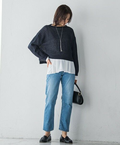 LAUTREAMONT / ロートレアモン カットソー | スタイルアップレイヤードインナー≪洗濯機で洗える≫ | 詳細3