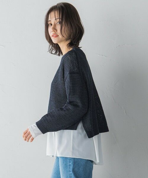 LAUTREAMONT / ロートレアモン カットソー | スタイルアップレイヤードインナー≪洗濯機で洗える≫ | 詳細5