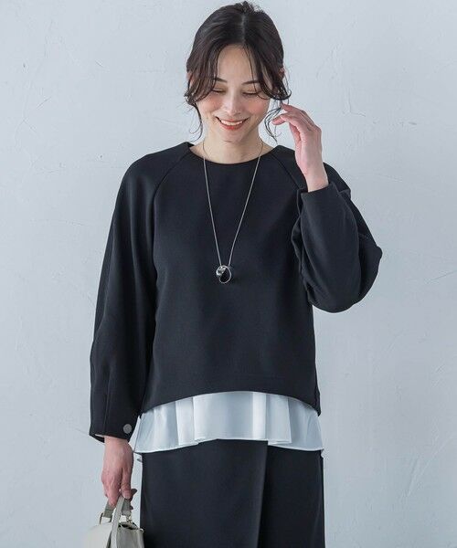 LAUTREAMONT / ロートレアモン カットソー | スタイルアップレイヤードインナー≪洗濯機で洗える≫ | 詳細9