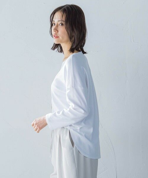 LAUTREAMONT / ロートレアモン カットソー | ベーシックロングスリーブT≪接触冷感/洗濯機で洗える≫ | 詳細8