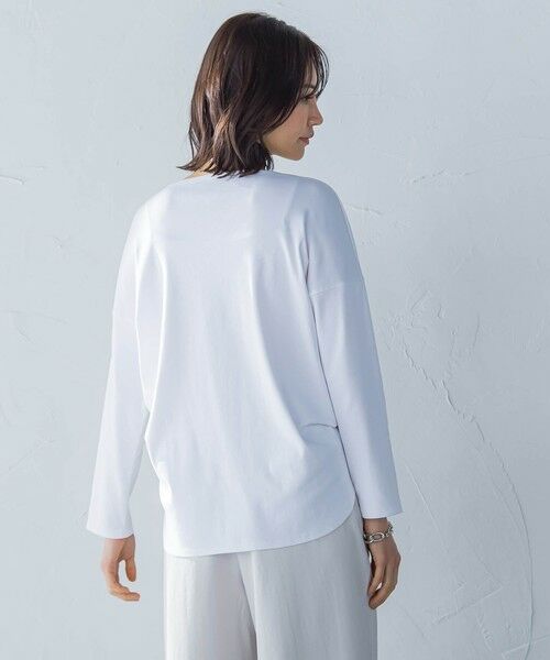 LAUTREAMONT / ロートレアモン カットソー | ベーシックロングスリーブT≪接触冷感/洗濯機で洗える≫ | 詳細9