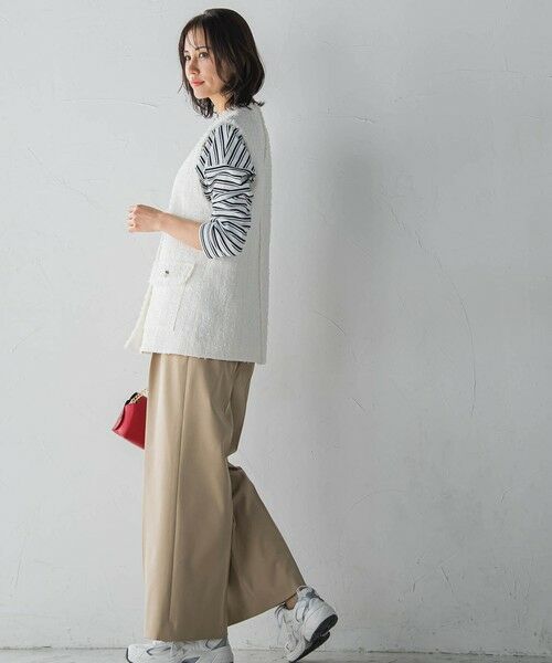 LAUTREAMONT / ロートレアモン カットソー | ベーシックロングスリーブT≪接触冷感/洗濯機で洗える≫ | 詳細17