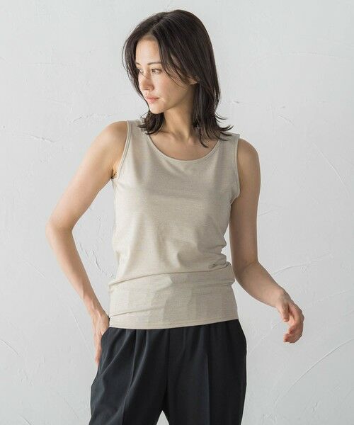 LAUTREAMONT / ロートレアモン キャミソール・チューブトップ | ラメタンクトップ≪洗濯機で洗える≫ | 詳細3