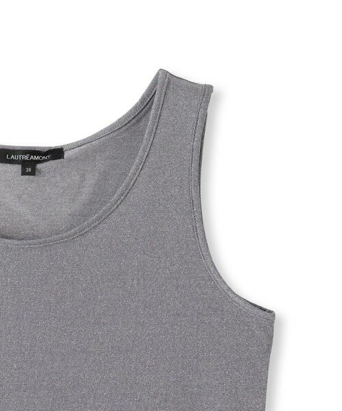 LAUTREAMONT / ロートレアモン キャミソール・チューブトップ | ラメタンクトップ≪洗濯機で洗える≫ | 詳細5