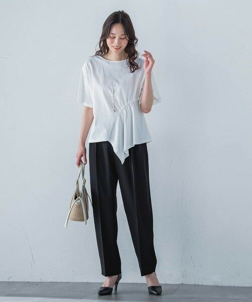 LAUTREAMONT / ロートレアモン その他パンツ | 【一部店舗限定販売】ミリオーネツイルパンツ≪洗濯機で洗える≫ | 詳細9